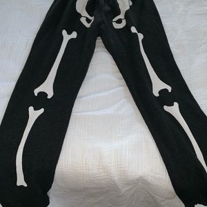 Wildfox skeleton sweatpants